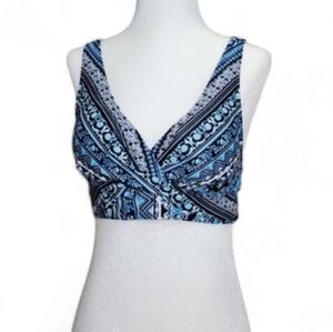 Nwt, Marinavida 2 Piece Blue,Swimsuit Set